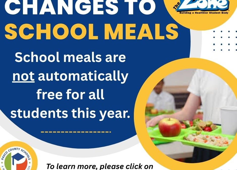 Free and Reduced Meal Application is Open