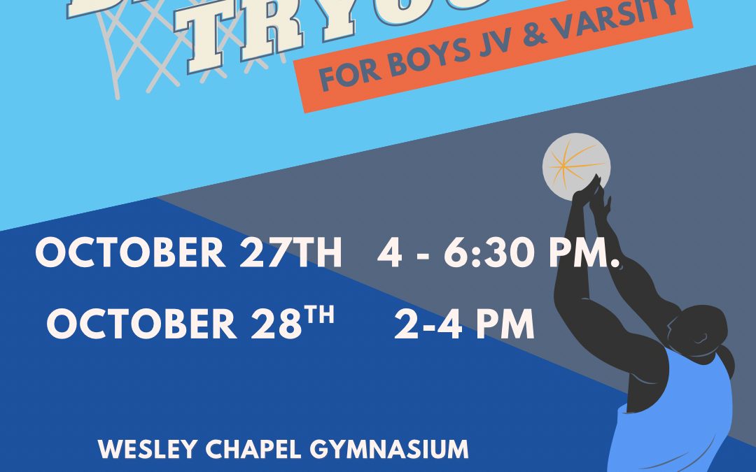 🏀 Boys JV & Varsity Basketball Tryouts