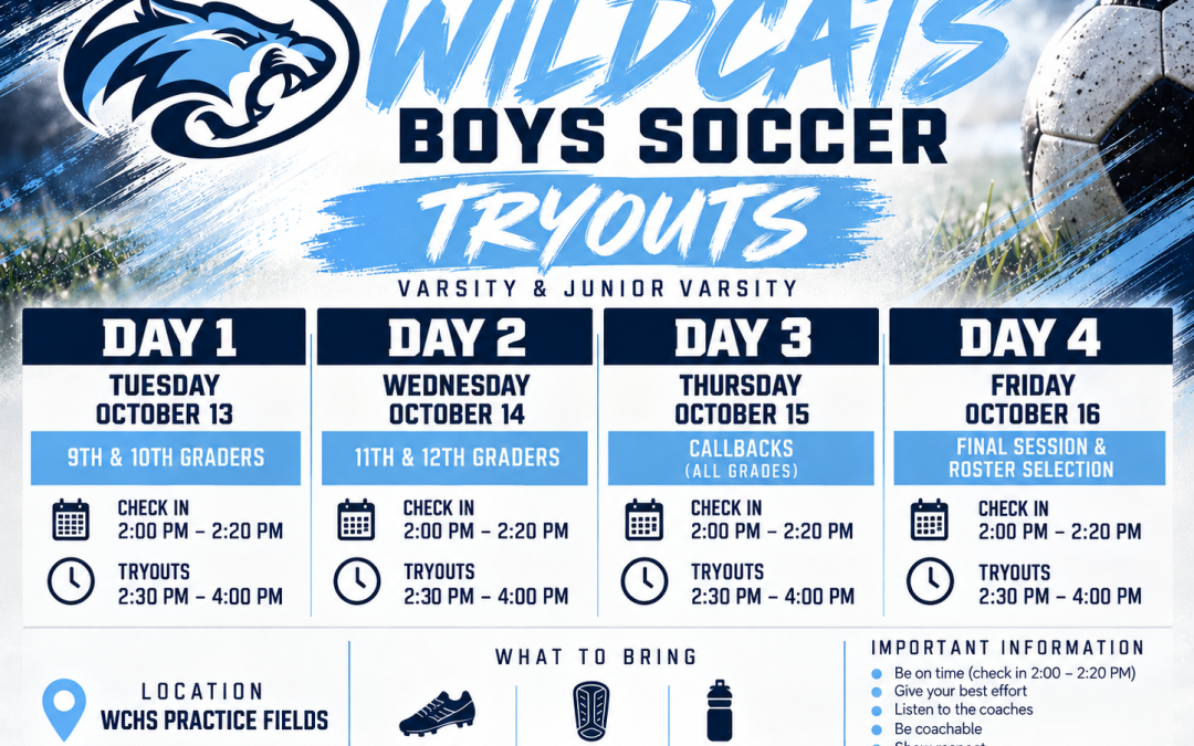 Boys Soccer Tryouts